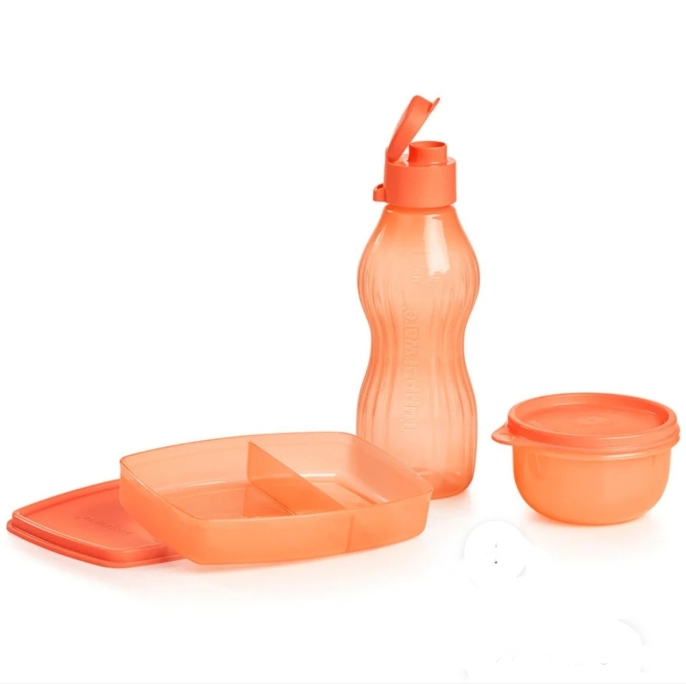 Tupperware Side by Side Lunch Set New